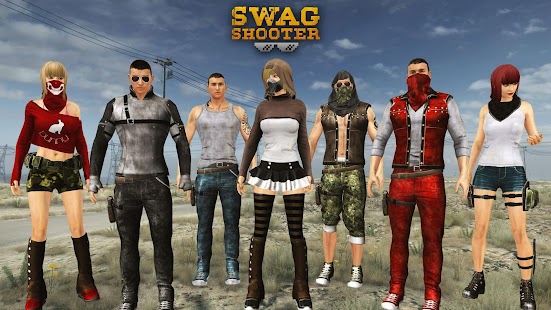 Swag Shooter - Online & Offline Battle Royale Game Screenshot