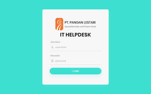 Helpdesk - Pangan Lestari Screen 3