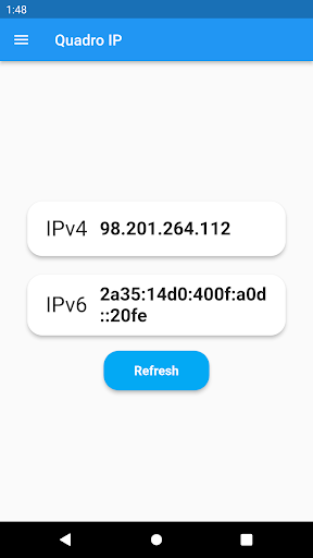 Quadro IP - View your IP Screen 3