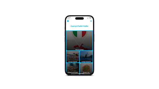 Campi Padel Italia Screen 3