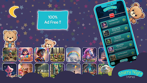 Starry Night Bedtime Stories Screen 2