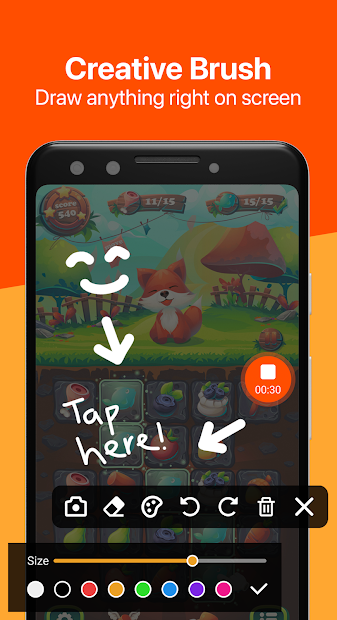 Captura 6 Screen Recorder ,Grabador De Pantalla - eRecorder android