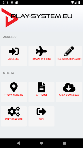 Android application Play-system.eu screenshort