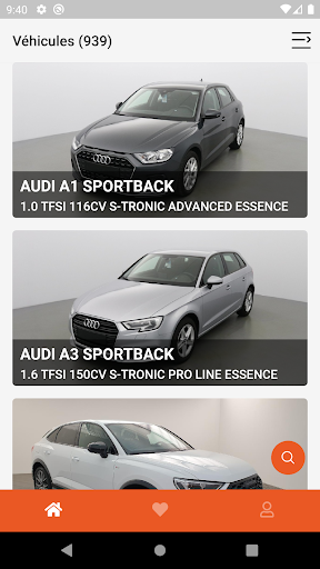 Android application Business Car Market screenshort
