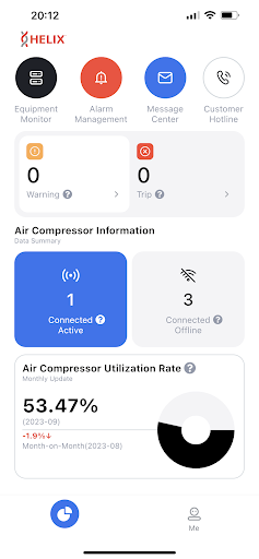 Android application Helix AP Portal screenshort
