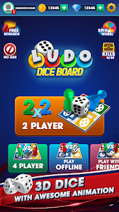 Ludo Dice Board Game