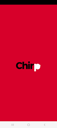 Android application Chirp@CRISIL screenshort