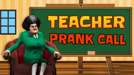 Android application Prank Scary Fake Call Teacher screenshort