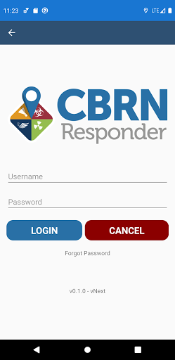 CBRNResponder Screen 2