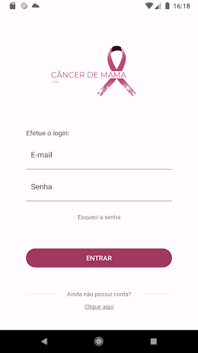 Câncer de Mama App Screen 2