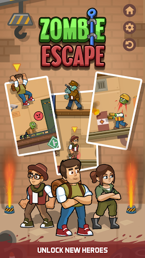 Zombie Escape: Pull the Pins! ekran görüntüsü