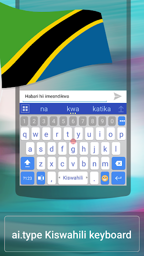 Android application ai.type Swahili Dictionary screenshort