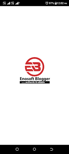 Android application Enosoft Blogger screenshort