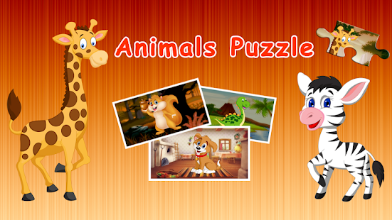 Learn Animals - Kids Puzzles 1.4 APK screenshots 1