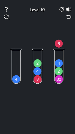 Game screenshot Ball Sort 2048 : Merge Numbers mod apk