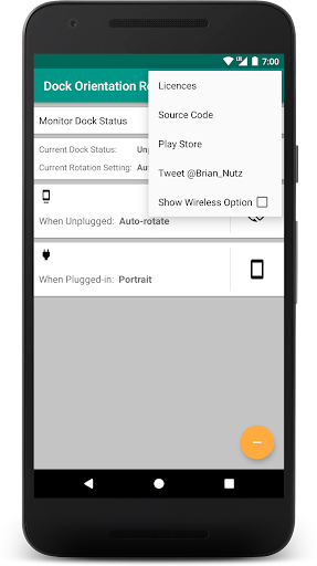 Dock Orientation Rotatorlator Screen 2