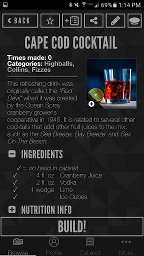 Perfect Drink Screen 3