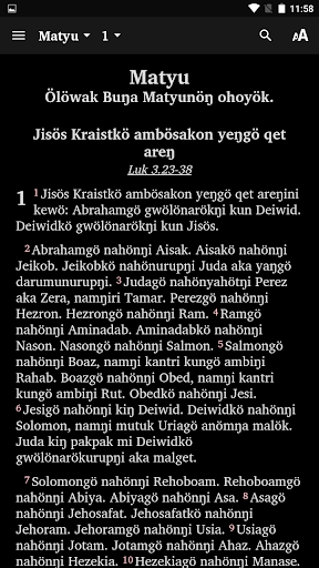 Burum Mindik - Bible Screen 3