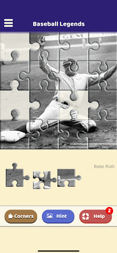 Baseball Legends Puzzle Screen 2