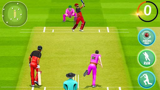 Android application World T-20 Cricket Match Sim screenshort