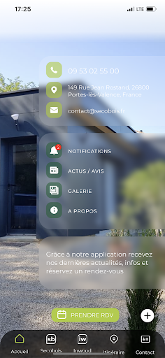 Android application Secobois screenshort