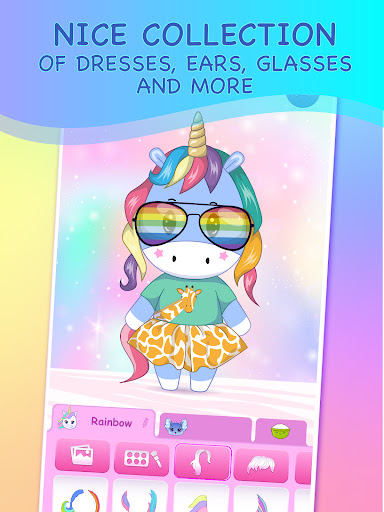 Unicorn Dress Up Avatar Maker Screen 2