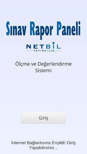 Android application SRP NETBİL screenshort