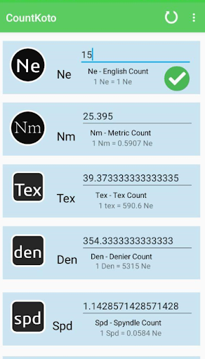Android application Count Koto screenshort