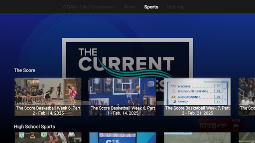 Screenshot of WQAD 8
