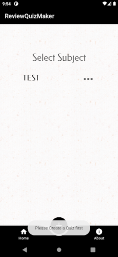 Reviewer Quiz Maker Screen 3
