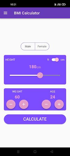 bmi calculator | bmi formula Screen 3