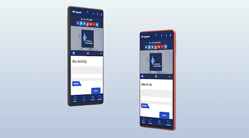 Android application IDP Support For Myanmar screenshort