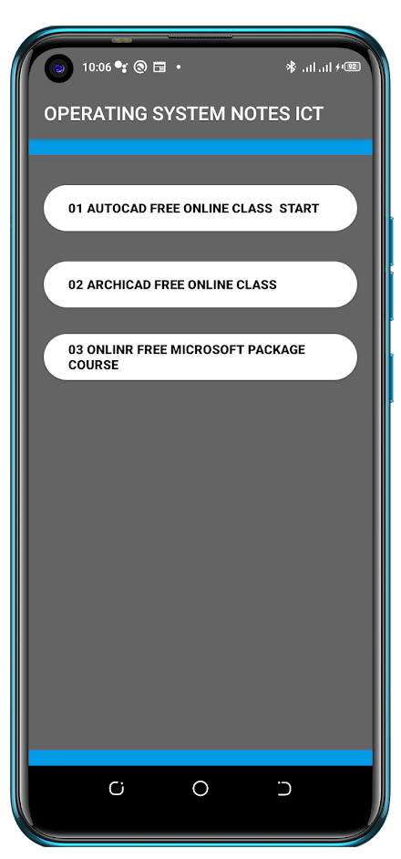OPERATING SYSTEM NOTES ICT Screen 3