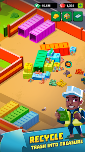 Idle Recycle MOD APK (Unlimited Money/STATION BUILD) 3