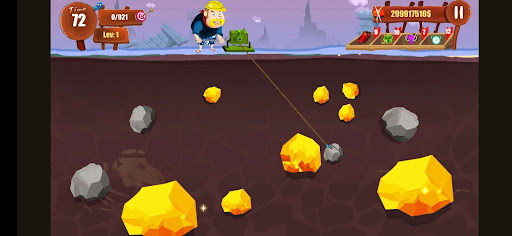 Gold Miner Classic Game Screen 2