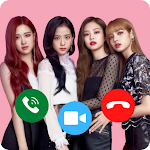 Cover Image of 下载 BLACKPINK Fake Video Call Game  APK