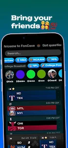 FanCave - Live Sports Chat