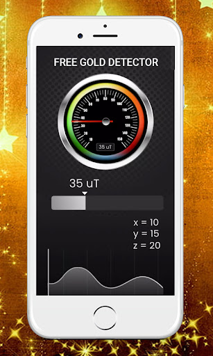 Android application Gold Detector Scanner Camera screenshort
