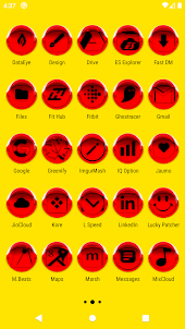 Red Icon Pack Style 4