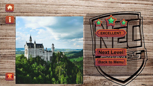Android application Castle Puzzle screenshort
