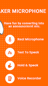 Live Microphone - Mic Announce