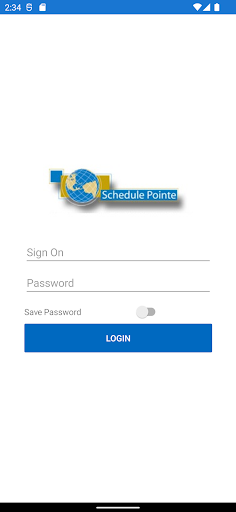 Android application SchedulePointe Go screenshort