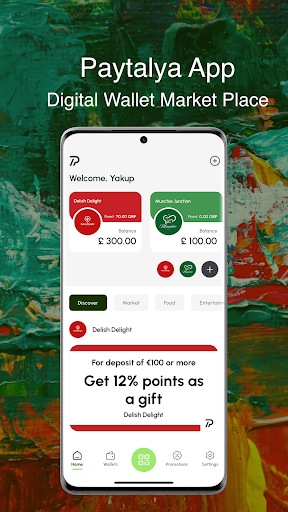 Android application Paytalya screenshort