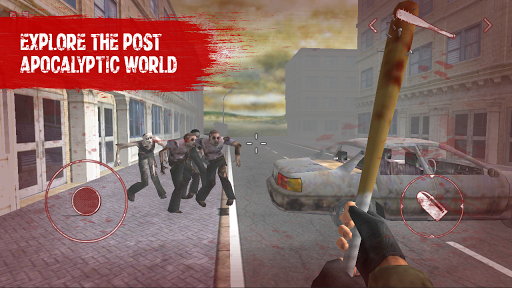 Android application Deadlands Road Zombie Shooter screenshort