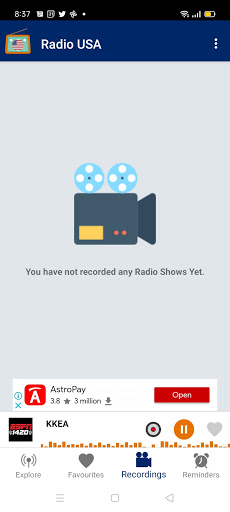 Radio USA : Online Live FM App Screen 2
