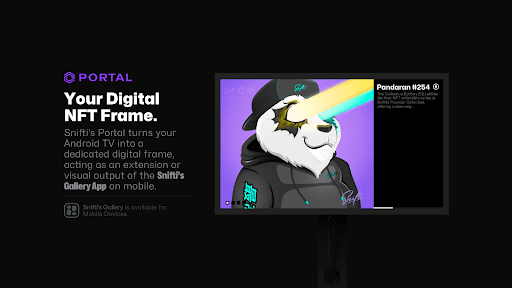 Sniftis Portal Screen 3