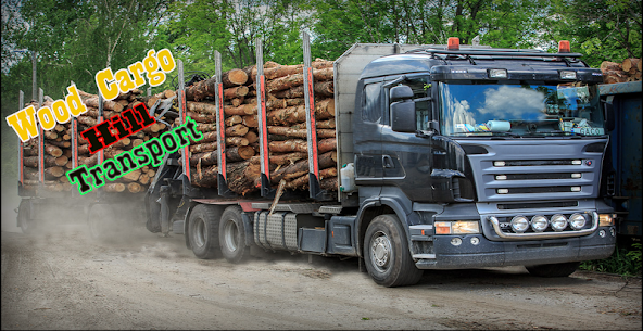 Pk Wood Cargo Truck Driver For PC 1