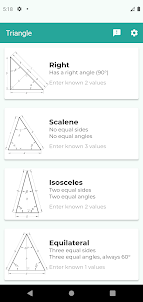 Triangle angle calculator