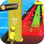 Cover Image of डाउनलोड Color Surfers - Tower Stack color race 3D 1.0.7 APK