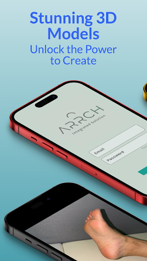 Android application ARRCH screenshort
